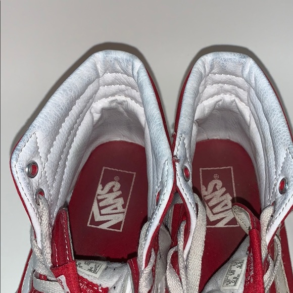 Red Vans - Picture 5 of 6